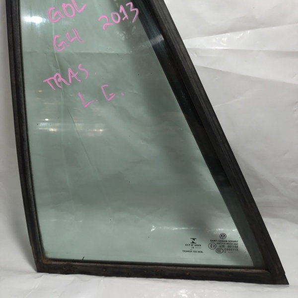 Vidro Fixo Traseiro Esquerdo Vw Gol G4 2012