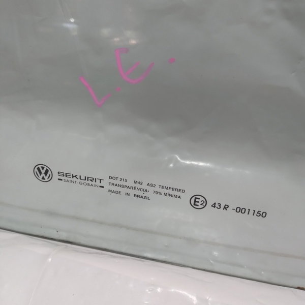 Vidro Fixo Traseiro Esquerdo Vw Gol Bola