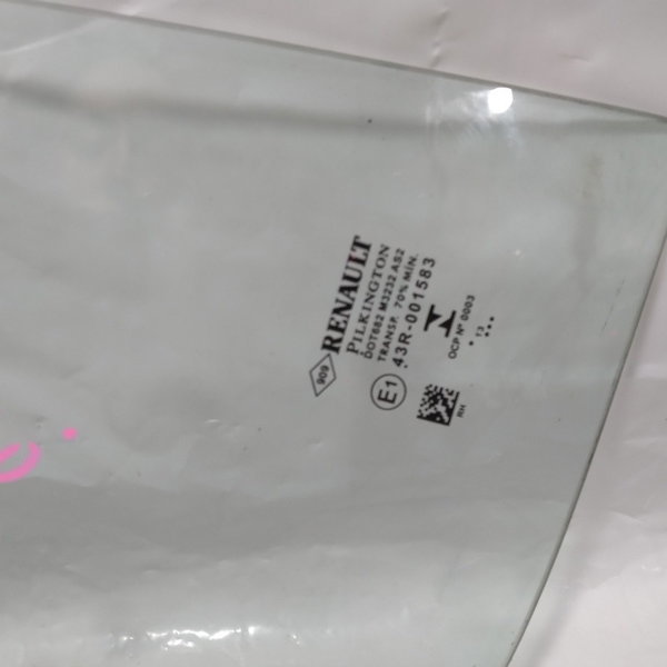 Vidro Fixo Traseiro Esquerdo Renault Sandero 2012