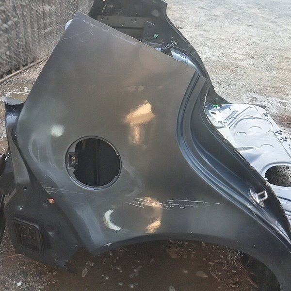 Traseira Baixa Vw Golf Sapao 2004 Azul