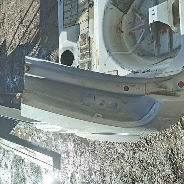 Traseira Baixa Ford Fiesta 2013 Hatch Branco