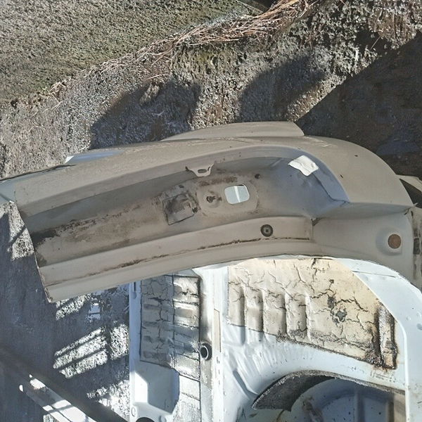 Traseira Baixa Ford Fiesta 2013 Hatch Branco