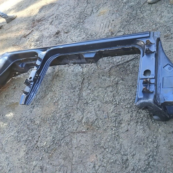 Lateral Caixa Ar Gm Blazer 1998 Azul Lado Esquerdo