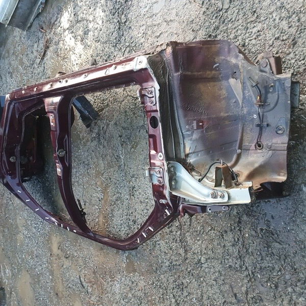 Lateral Coluna Porta Lado Esquerdo Fiat Siena 2002 Bordo