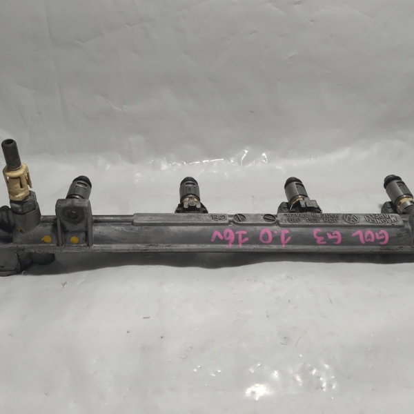 Flauta E Bicos Injetores Vw Gol G3 1.0 16v