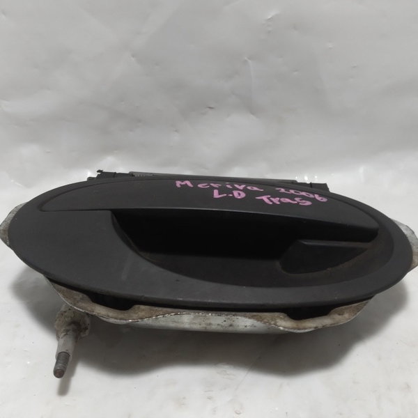 Maçaneta Porta Externa Traseira Direita Gm Meriva 2006 Preto