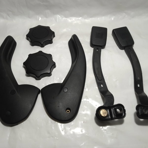 Alavanca Regulagem Banco Cinto Vw Golf 2000 Kit