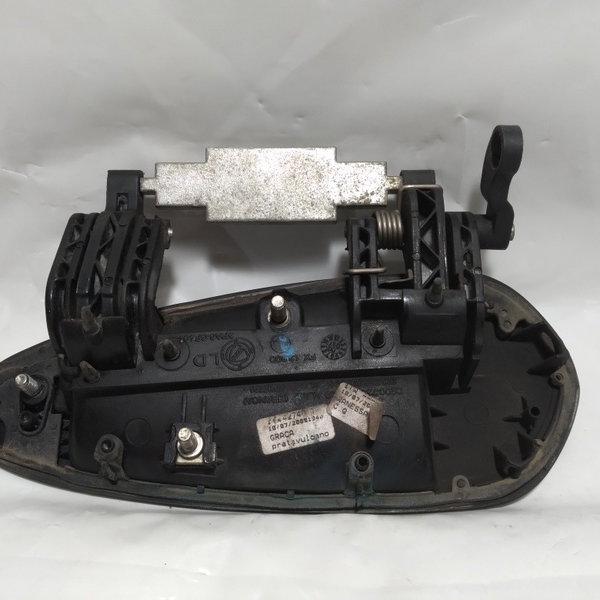 Maçaneta Externa Porta Traseira Direita Fiat Punto 2009 Preto