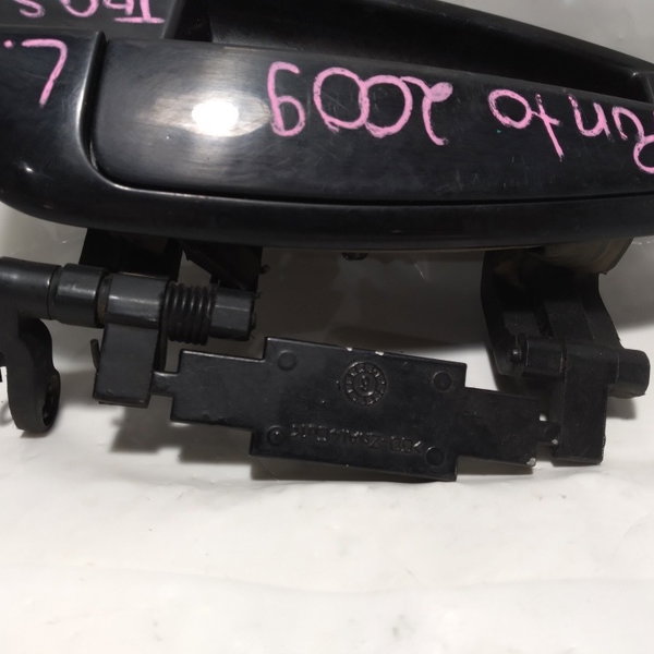 Maçaneta Externa Porta Traseira Esquerda Fiat Punto 2009 Preto