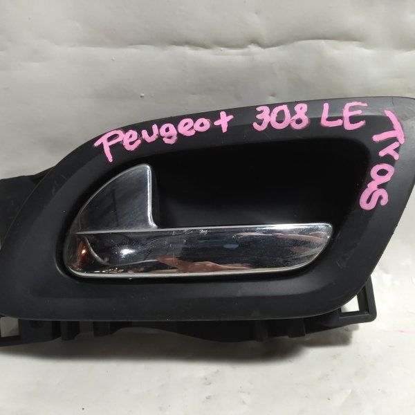 Maçaneta Interna Traseira Esquerda Peugeot 308 3014 Traseira