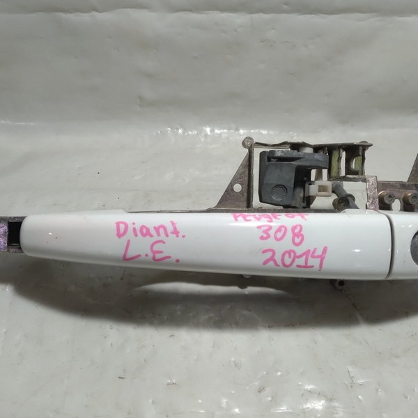 Maçaneta Externa Dianteira Esquerda Peugeot 308 2014 Branco