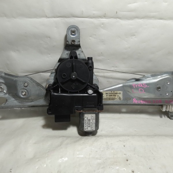 Máquina Vidro Elétrico Traseira Direita Peugeot 308 2014