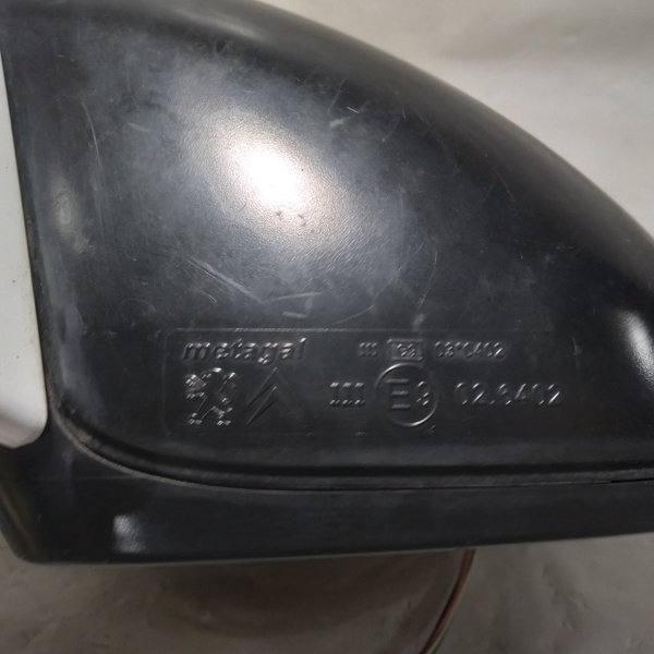 Retrovisor Elétrico Esquerdo Peugeot 308 2014 Sem Espelho