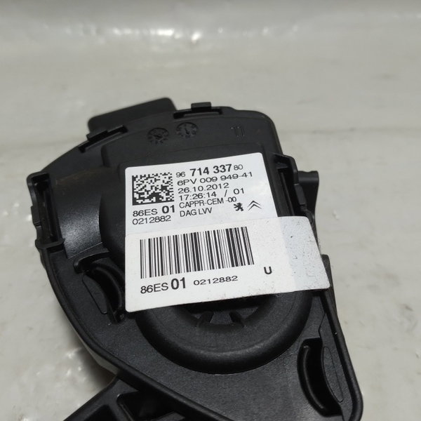 Pedal Acelerador Eletrônico Peugeot 308 2014