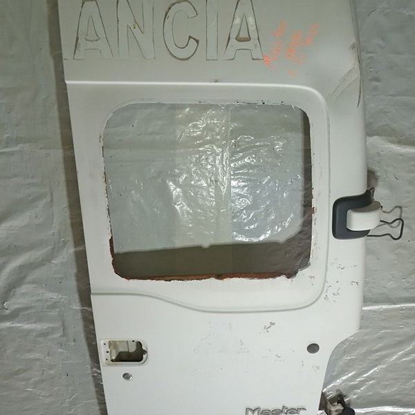 Porta Traseira Lado Direito Renault Master 2006 Teto Alto