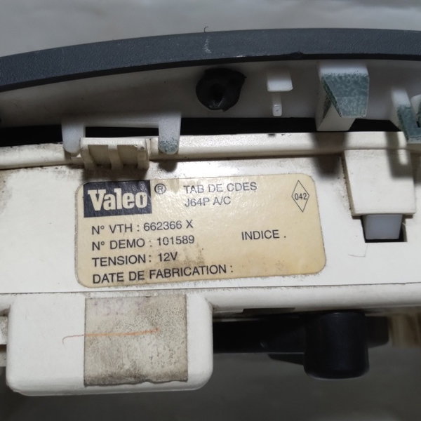 Comando Ar Condicionado Renault Scenic 2000