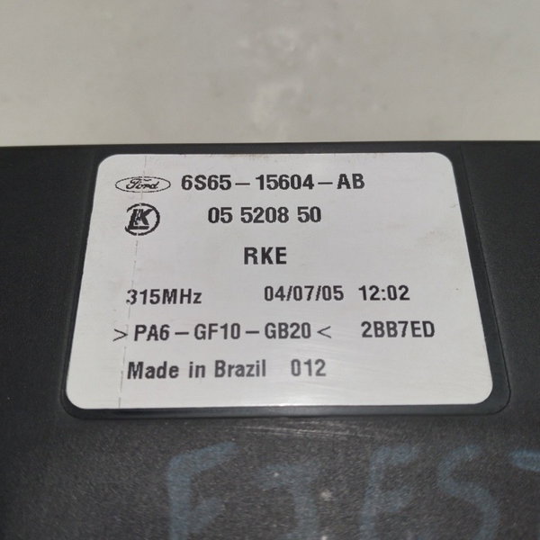 Módulo Conforto Ford Fiesta 2005 6s6515604ab
