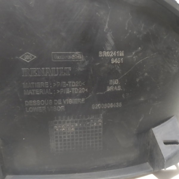 Moldura Painel Instrumento Renault Clio 2008
