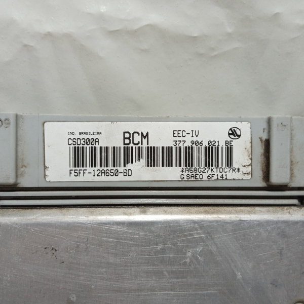 Módulo Injeção Vw Gol 1.6 Bcm377906021be