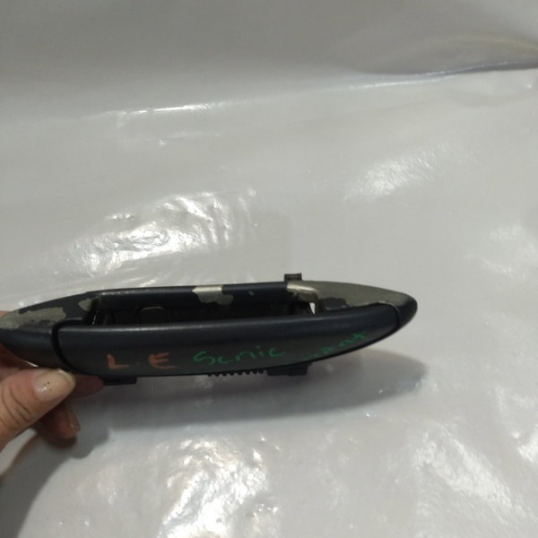Maçaneta Externa Dianteira Esquerda Renault Scenic 2005 Cinza-escuro