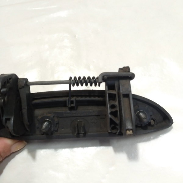 Maçaneta Externa Dianteira Esquerda Renault Scenic 2005 Cinza-escuro