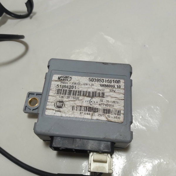 Módulo Injeção Fiat Uno Fire 1.0 8v 2012 51903725 Kit
