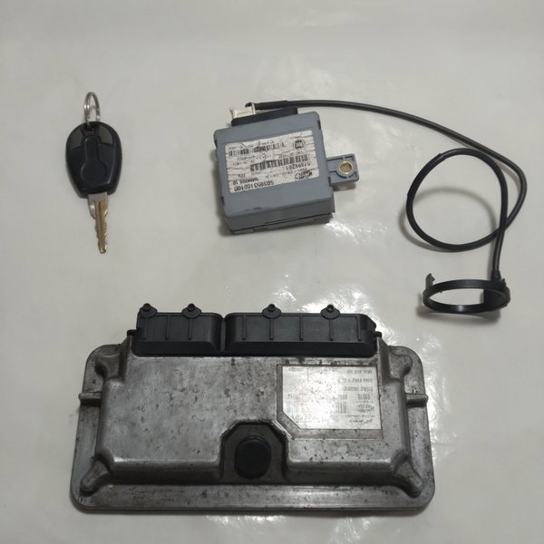 Módulo Injeção Fiat Uno Fire 1.0 8v 2012 51903725 Kit