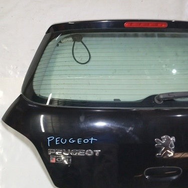 Tampa Traseira Do Porta Mala Com Vidro Peugeot 307 2005 Preto