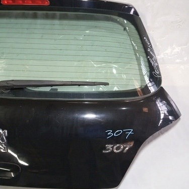 Tampa Traseira Do Porta Mala Com Vidro Peugeot 307 2005 Preto