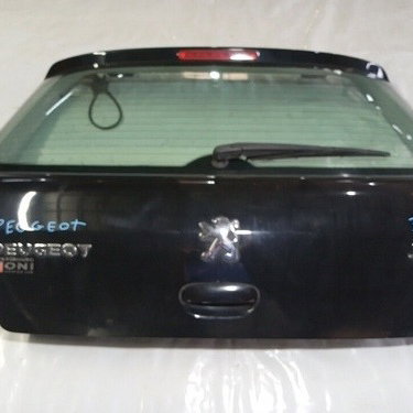 Tampa Traseira Do Porta Mala Com Vidro Peugeot 307 2005 Preto