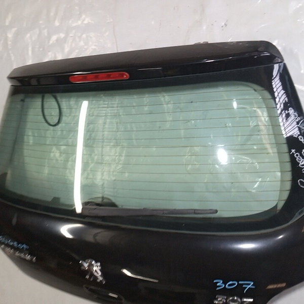 Tampa Traseira Do Porta Mala Com Vidro Peugeot 307 2005 Preto