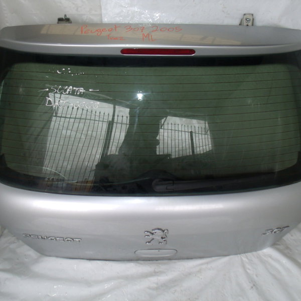 Capo Traseira Tampa Com Vidro Vigia Peugeot 307 Completo