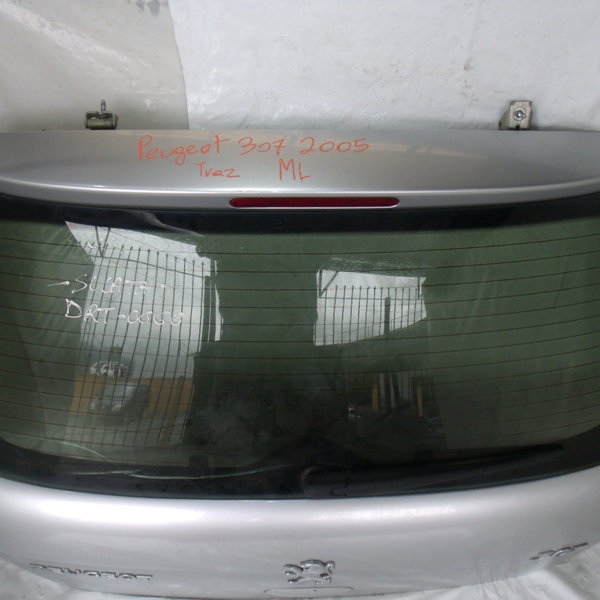 Capo Traseira Tampa Com Vidro Vigia Peugeot 307 Completo