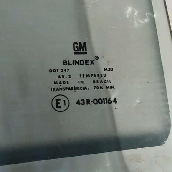 Vidro Porta Lado Esquerdo Traseiro Gm Blazer 97