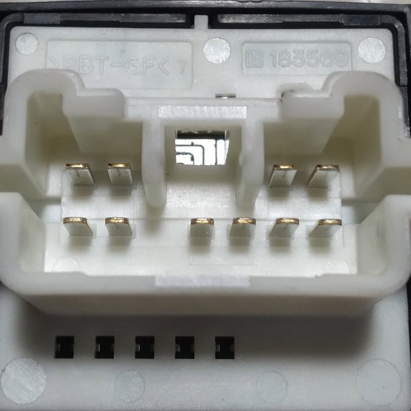 Botão Comando Vidro Eletrico Mitsubishi Pajero Tr4 2010