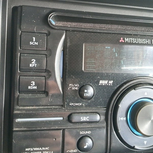 Radio Som Original Mitsubishi Pajero Tr4 Com Bluetooth 2010