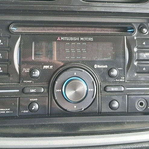 Radio Som Original Mitsubishi Pajero Tr4 Com Bluetooth 2010