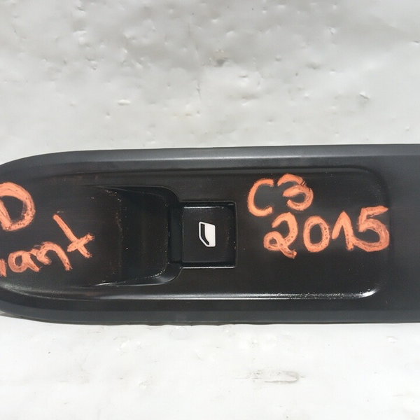 Botão Comando Vidro Elétrico Diant. Direito Citroen C3 2015