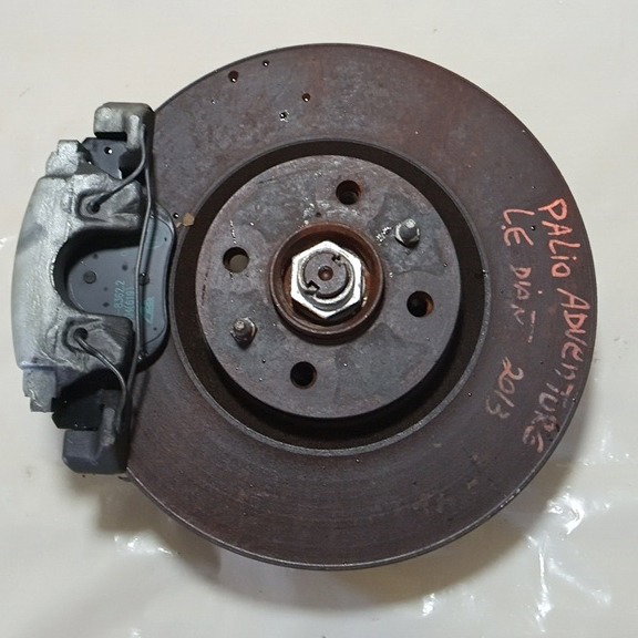 Montante Disco Pinça Fiat Palio Adv. 1.8 2013 L. Esquerdo