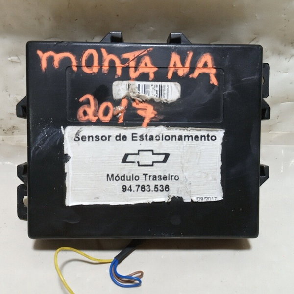 Sensor Estacionamento Gm Montana 2017 94783538 Preto