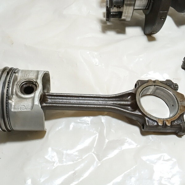 Virabrequim Pistao E Biela Vw 1.0 16v Pawer 2001