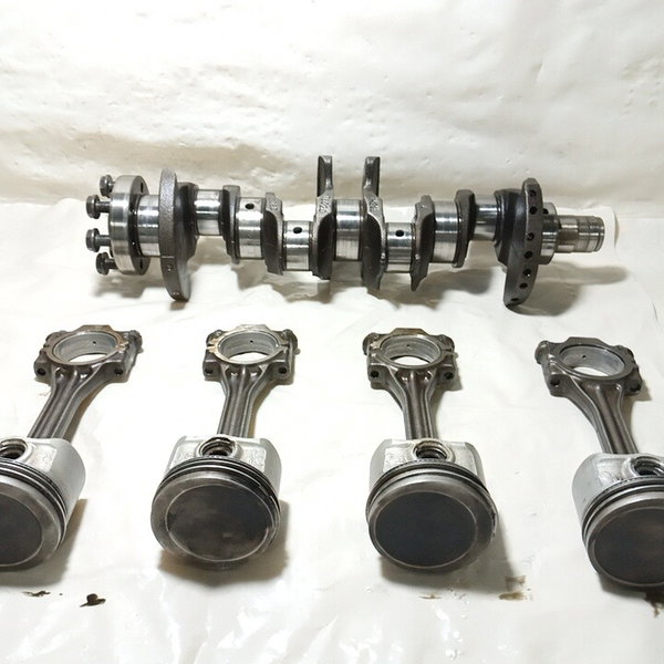 Virabrequim Pistao E Biela Vw 1.0 16v Pawer 2001