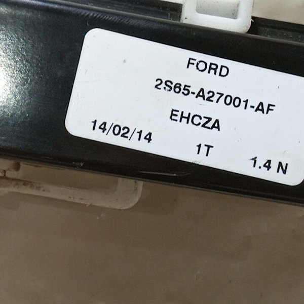Máquina Vidro Manual Traseira L.esquerda Ford Fiesta 2014