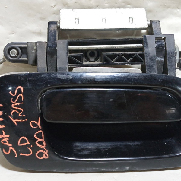 Maçaneta Externa Traseira L.direito Gm Zafira 2002 Preto