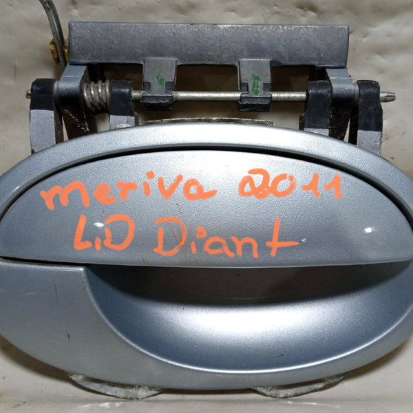 Maçaneta Externa Gm Meriva 2011 Dianteira L.direita Prateado