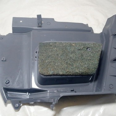 Acabamento Forro Lateral Gm Meriva 2011 Esquerdo Traseiro