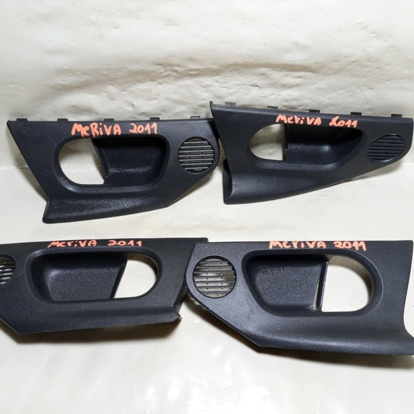 Moldura Maçaneta Interna Gm Meriva 2011 Jogo Dianteira/traseira