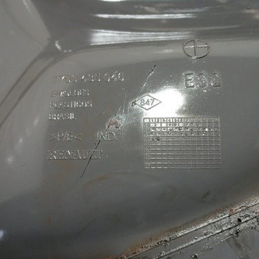 Forro Porta Renault Clio 2002 Esquerdo Traseiro