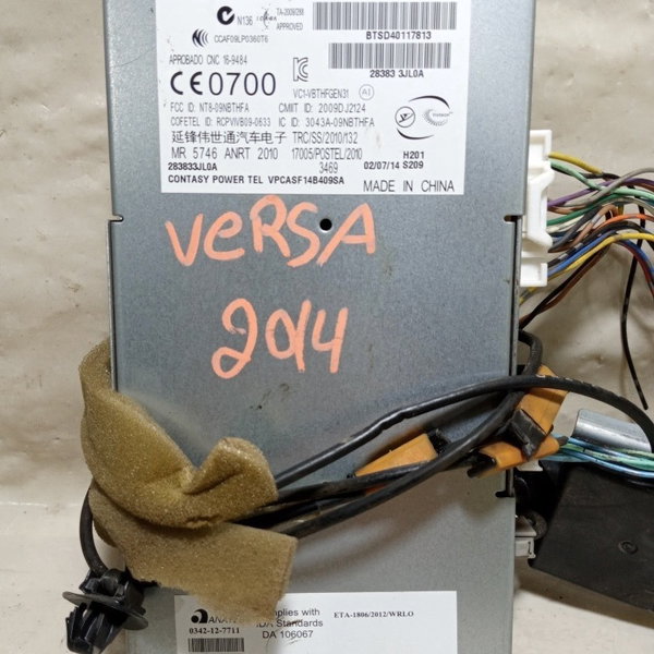 Modulo Central Bluetooth Nissan Versa 2014