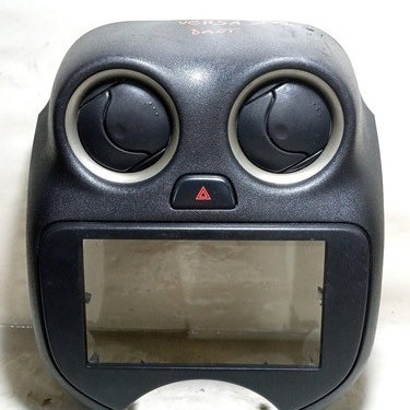 Moldura Painel Difusor Central Alerta Nissan Versa 2014